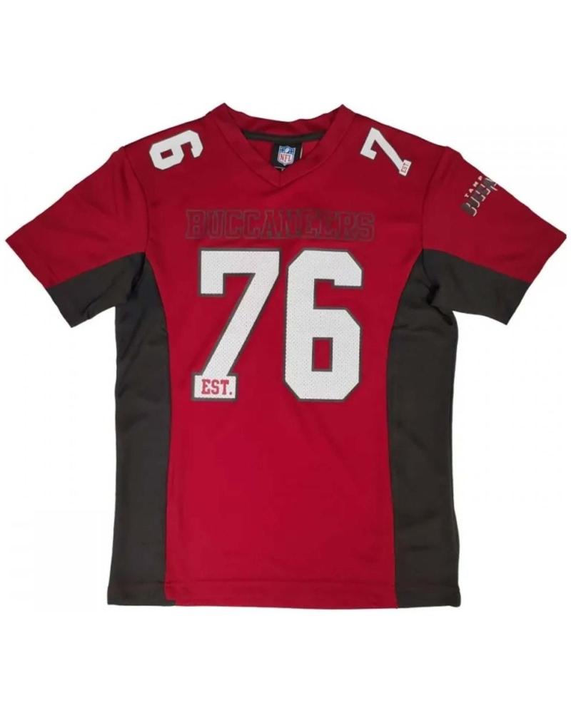 MAGLIA FANATICS TAMPA BAY BUCCANEERS ROSSA ROJO