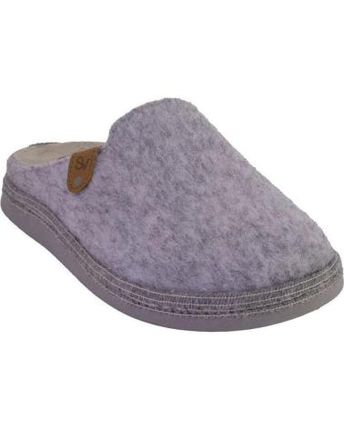 SALVI 56L-00 ELFO ZAPATILLAS DE CASA DE MUJER GRIS