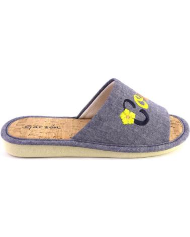 GARZON P420 119 ZAPATILLAS DE CASA DE MUJER AZUL MARINO