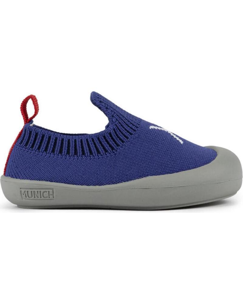 Bébé pour Garçon MUNICH - ZAPATILLAS ES PARA BEBE - BABY PICCOLO 01 AZUL