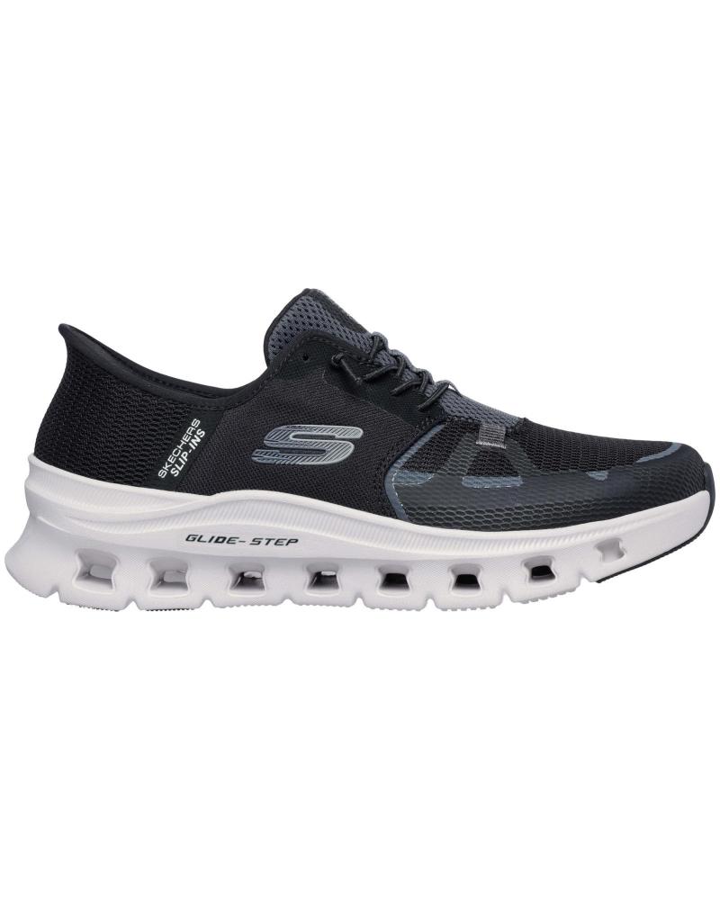 SKECHERS ZAPATILLAS EN PARA HOMBRE NEGRO SKECHERS ZAPATILLAS EN PARA HOMBRE NEGRO