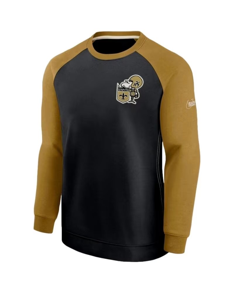 FANATICS SUDADERA EN COLOR PARA HOMBRE NEGRO