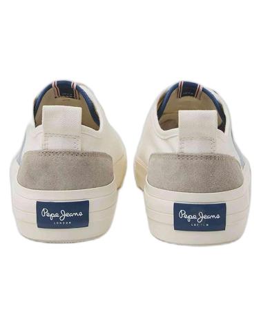 PEPE JEANS ZAPATILLAS ALEEN FLAG PARA HOMBRE EN COLOR BLANCO PEPE JEANS ZAPATILLAS ALEEN FLAG PARA HOMBRE EN COLOR BLANCO