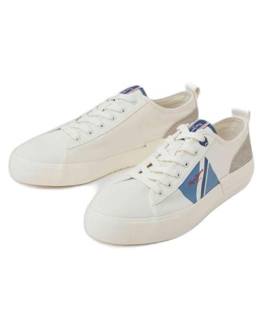 PEPE JEANS ZAPATILLAS ALEEN FLAG PARA HOMBRE EN COLOR BLANCO PEPE JEANS ZAPATILLAS ALEEN FLAG PARA HOMBRE EN COLOR BLANCO