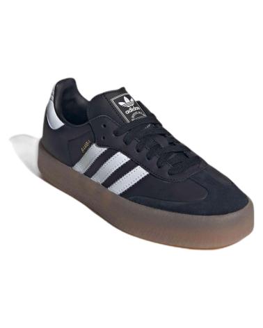 BASKETS ADIDAS ORIGINALS SAMBAE W NOIRES NEGRO