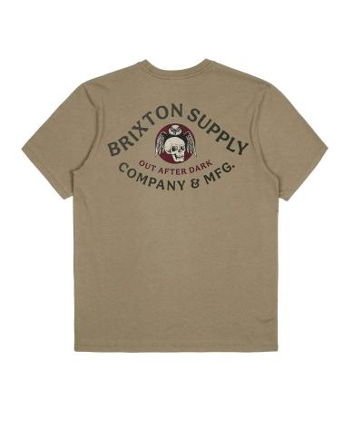 BRIXTON POTION KURZARM-T-SHIRT HAFERFLOCKEN MEHRFARBIG MULTICOLOR