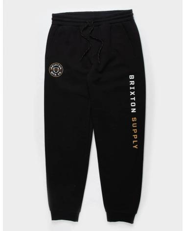 BRIXTON CREST LINE FLEECE JOGGINGHOSE MEHRFARBIG MULTICOLOR