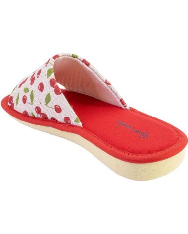 GARZON P400 165 ZAPATILLAS DE CASA DE MUJER ROJO