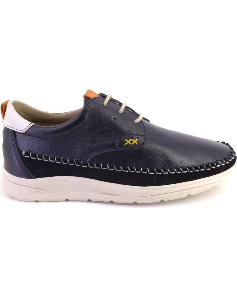 DJ SANTA 4225 ZAPATOS CON CORDONES DE HOMBRE PIE AZUL MARINO