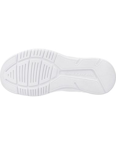 SKECHERS MICROSPEC ADVANCE 303575L-WLVM - WHITE WITH VELCRO WLVM
