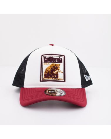 BONÉ TRUCKER NEW ERA GRAPHIC PATCH PARA HOMEM BRANCO MULTICOLOR WHICHJ