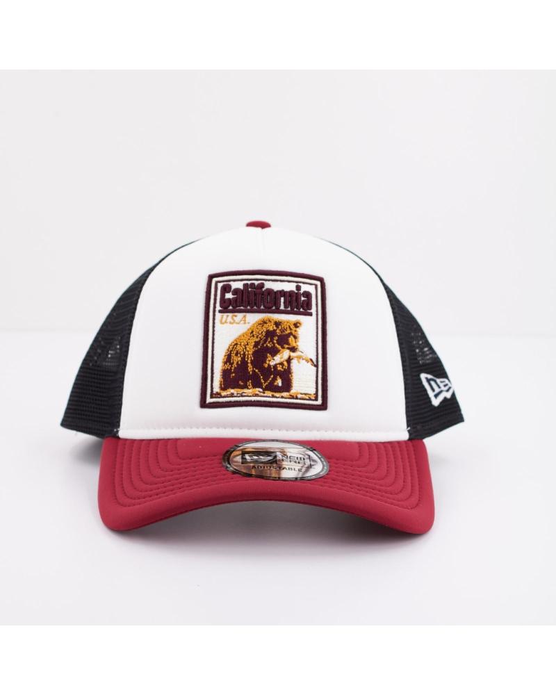 NEW ERA TRUCKER CAP GRAPHIC PATCH FÜR HERREN WEISS MEHRFARBIG WHICHJ