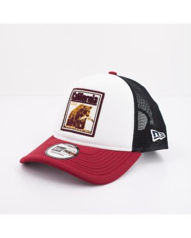 NEW ERA TRUCKER CAP GRAPHIC PATCH FÜR HERREN WEISS MEHRFARBIG WHICHJ