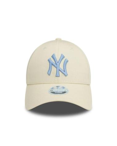 CAPPELLINO NEW ERA WMNS LEAGUE ESS 9FORTY NEW YORK YANKEES BEIGE AZZURRO LTCPAB LTCPAB