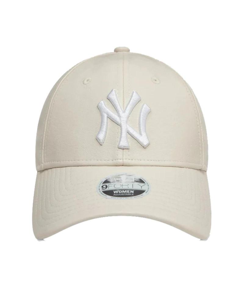 BONÉ NEW ERA 9FORTY NEW YORK YANKEES CRINKLED PU BEGE WMNS NEYYAN STNSTN STNSTN