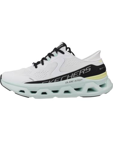 SKECHERS ZAPATILLAS MUJER MODELO SLIP-INS GLIDE STEP ALTUS COLOR BLAN WMLT