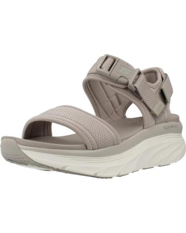 SKECHERS SANDALIAS MUJER MODELO DLUX WALKER COLOR MARRON TPE
