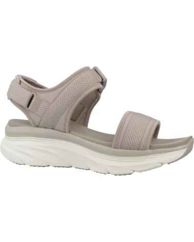 SKECHERS SANDALIAS MUJER MODELO DLUX WALKER COLOR MARRON TPE