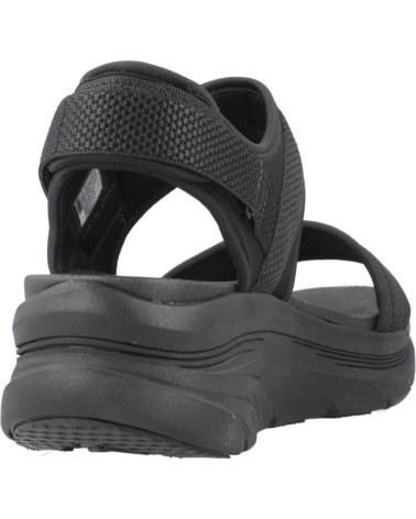 SKECHERS SANDALIAS MUJER MODELO DLUX WALKER COLOR NEGRO BBK