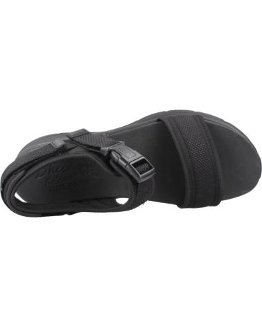 SKECHERS SANDALIAS MUJER MODELO DLUX WALKER COLOR NEGRO BBK