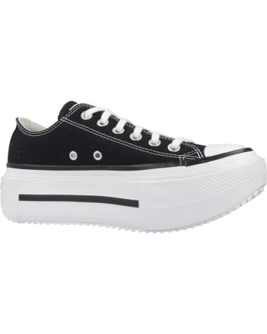 CONVERSE ZAPATILLAS MUJER MODELO CHUCK TAYLOR ALL STAR LIFT DOUBLE ST BLACK