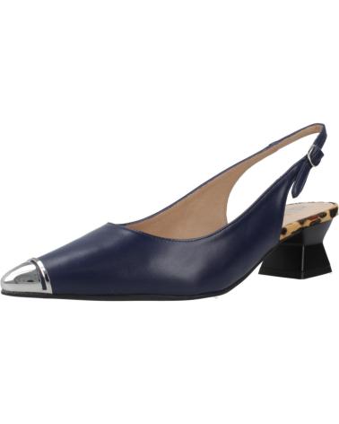 DIBIA SALONES DESTALONADOS DIBIA 14506D CON TACÓN GEOMÉTRICO MARINO