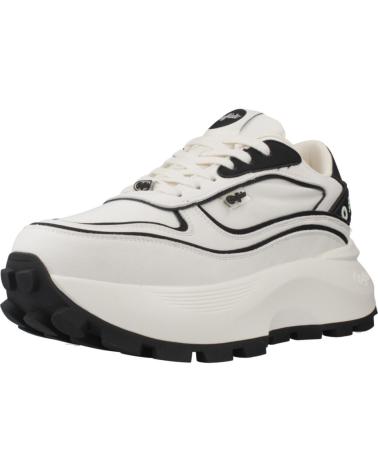 BUFFALO ZAPATILLAS MUJER MODELO MANHATTEN ONE COLOR BLANCO WHTBLK