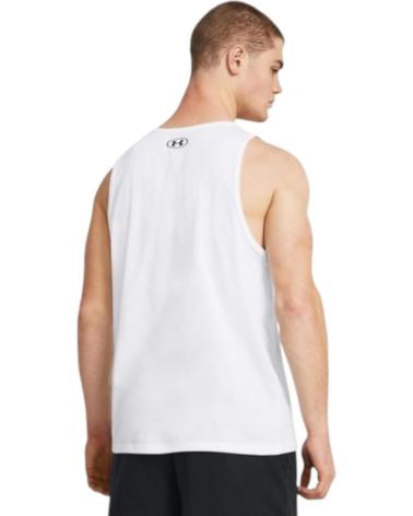 UNDER ARMOUR CAMISETA TIRANTES SPORTSTYLE LOGO 1382883 BLANCO BLANCO