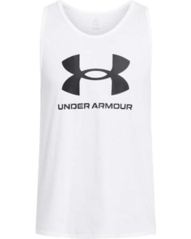 UNDER ARMOUR CAMISETA TIRANTES SPORTSTYLE LOGO 1382883 BLANCO BLANCO