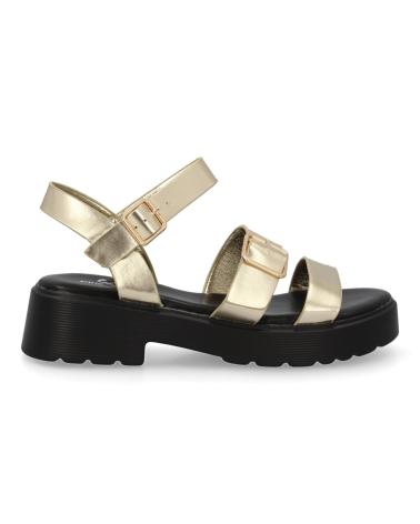 Sandálias-femininas-PUNTOSALAO-SANDALIAS-DORADAS-PLANAS-COMODAS-HEBILLA-PARA-MUJER-TF3525-VARIOS-COLORES