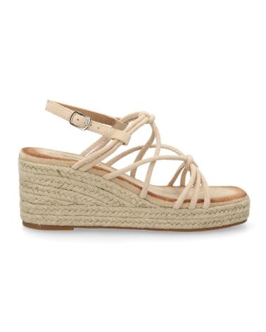 PUNTOSALAO SANDALIAS DE CUNA EN YUTE TIRAS COLOR BEIGE JNS333 VARIOS COLORES