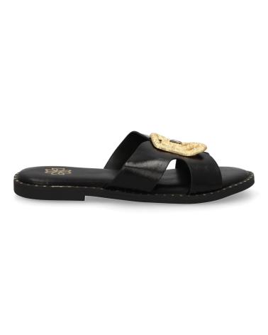 PUNTOSALAO SANDALIAS PLANAS COMODAS PARA MUJER COLOR NEGRO AA-29 VARIOS COLORES