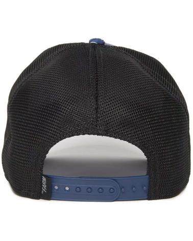 BONÉ TRUCKER GOORIN BROS FREEDOM AZUL COM PATCH ÁGUIA AZUL