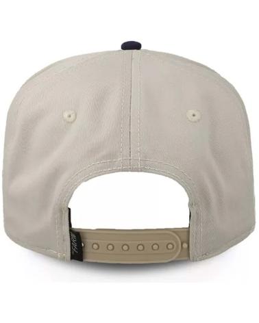 GOORIN BROS TRUCKER CAP COCK MARINEBLAU UND GRANATROT MIT HAHN-PATCH AZUL