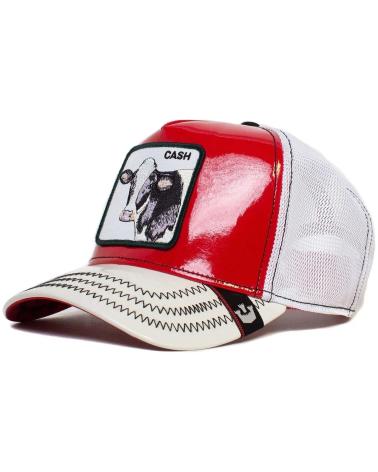 GOORIN BROS GORRA GOLDEN CALF EN COLOR PARA UNISEX ROJO