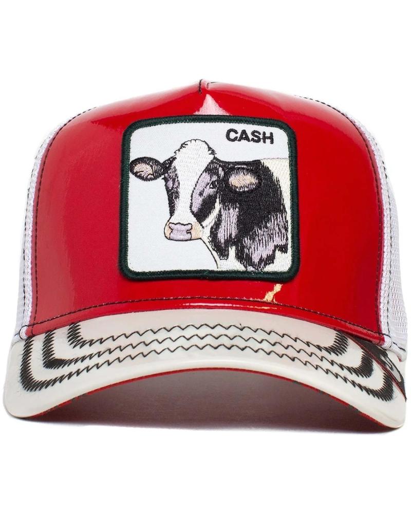 GOORIN BROS GORRA GOLDEN CALF EN COLOR PARA UNISEX ROJO