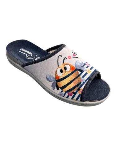 Zapatillas-de-estar-por-casa-de-mujer-PLUMAFLEX-ZAPATILLAS-CASA-12404-ABEJA-FELIZ-VARIOS-COLORES