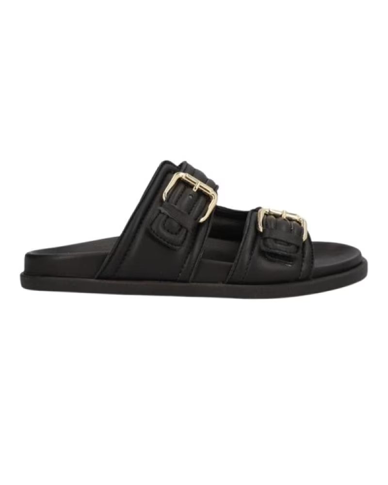 Women's-dress-sandals-ALPE-ALPE 091-54474605 SANDALS IN BLACK-NEGRO