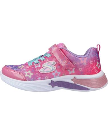 SKECHERS ZAPATILLAS NINA MODELO STAR SPARKS COLOR ROSA PKMT