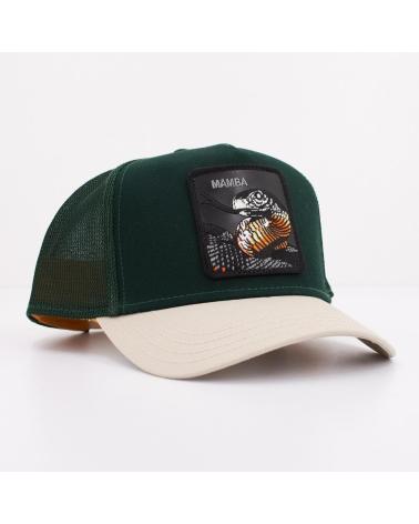 CAPPELLINO TRUCKER GOORIN BROS MODELLO MAMBA VERDE FOR