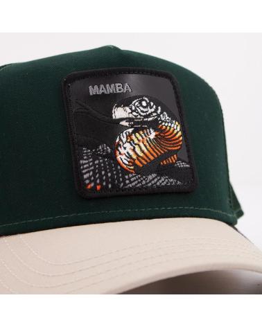 CAPPELLINO TRUCKER GOORIN BROS MODELLO MAMBA VERDE FOR