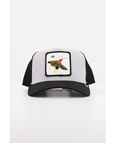 GORRA TRUCKER GOORIN BROS MODELO LIT GRIS Y NEGRA SIL