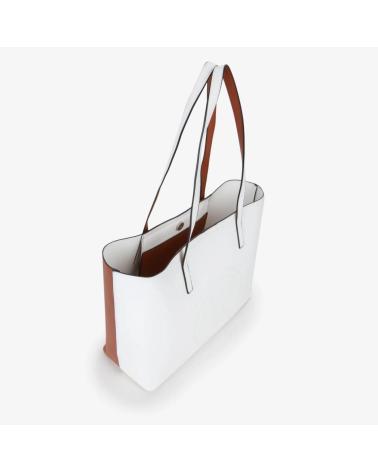 BOLSO TOTE VALENTINO SELENA RE BICOLOR BLANCO BNCOIO