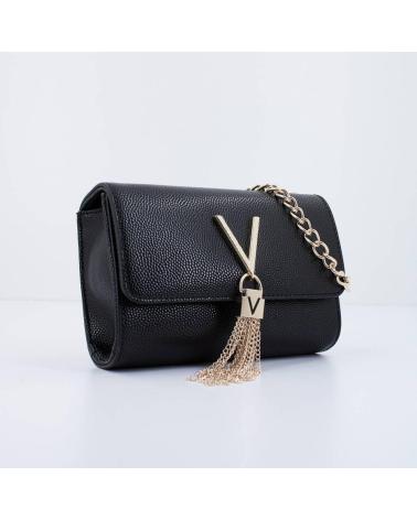 SAC BANDOULIÈRE VALENTINO DIVINA NRGLD NOIR AVEC CHAÎNE DORÉE NRGLD