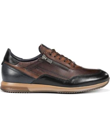 BASKETS FLUCHOS SAMIR F2263 MARRON NOIR NEGRO