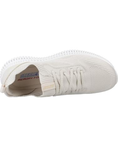 SKECHERS ZAPATILLAS MUJER MODELO BOBS GEO LITE COLOR BLANCO NAT