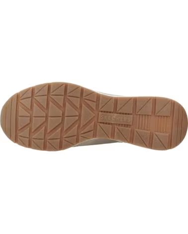 SKECHERS ZAPATILLAS MILLION AIR EN BEIGE PARA MUJER TAUPE DURALEATHER-LEATHER TRIM