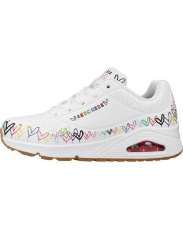 SKECHERS ZAPATILLAS MODELO 177917S UNO COLOR BLANCO WMLT