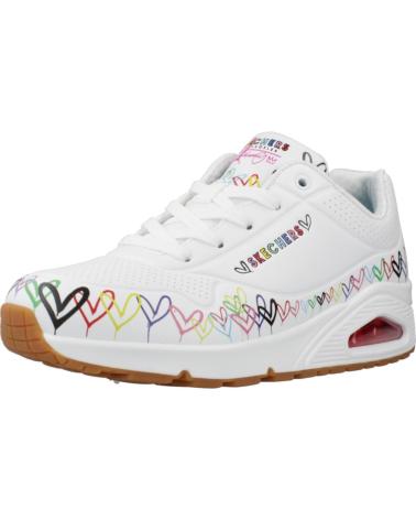SKECHERS ZAPATILLAS MODELO 177917S UNO COLOR BLANCO WMLT
