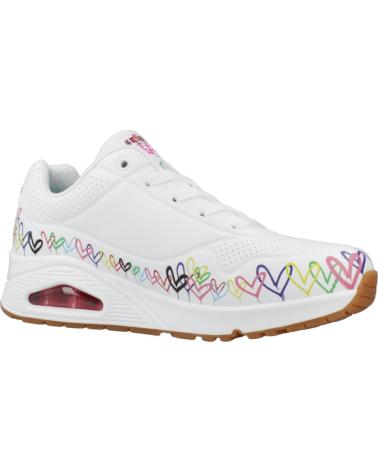 SKECHERS ZAPATILLAS MODELO 177917S UNO COLOR BLANCO WMLT